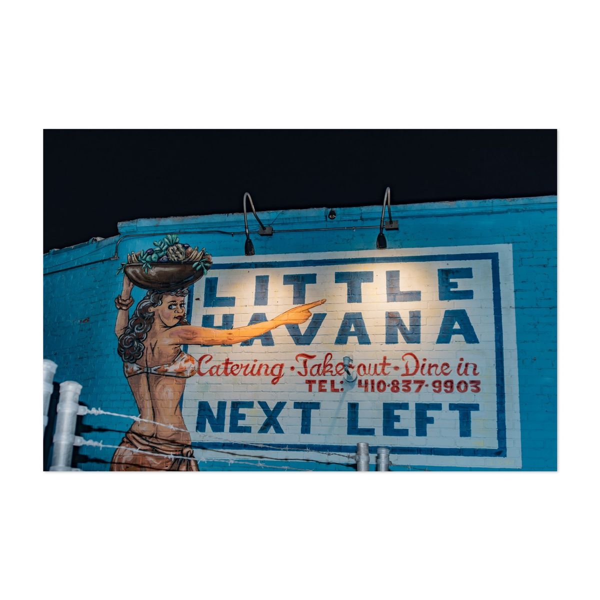 Retro Little Havana Sign – image 1 of 2