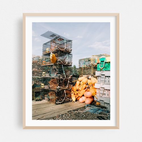 Lobster Cages, Port Clyde