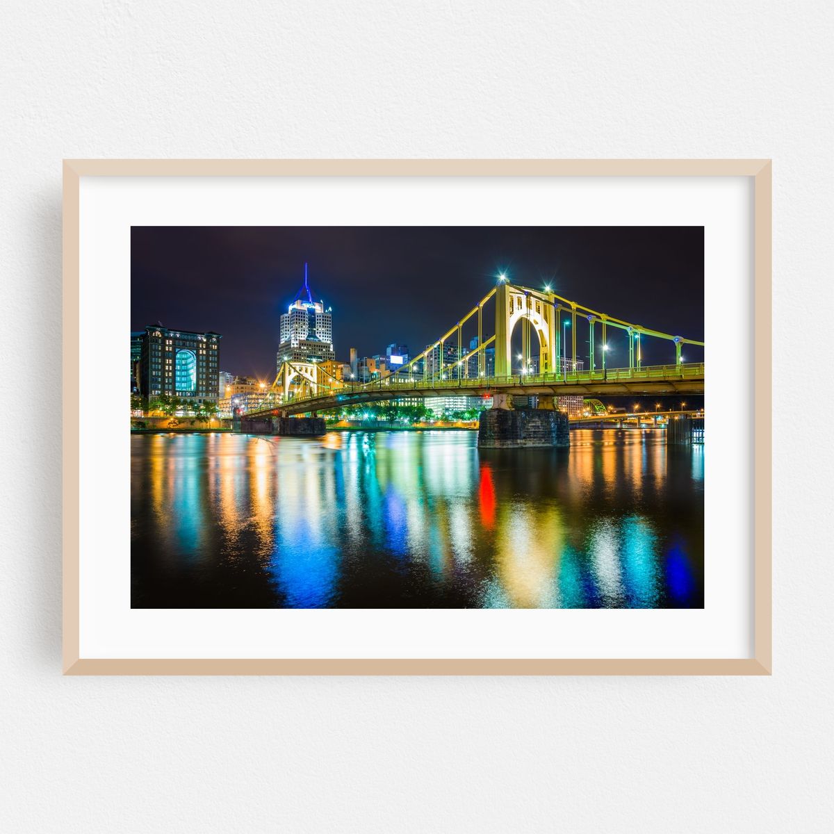 The Pittsburgh Skyline & The Roberto Clemente – image 1 of 6