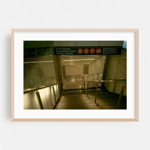 Subway at Rockefeller Center, Manhattan