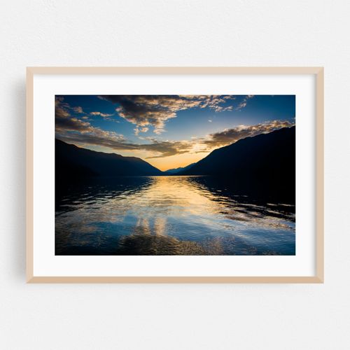 Lake Crescent Sunset