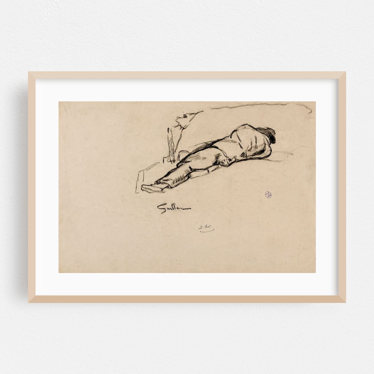 Homme couché – image 1 of 6