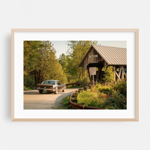 Cruising Orne Covered Bridge, Irasburg