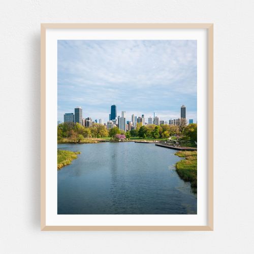 Chicago Skyline from Lincoln Park 01