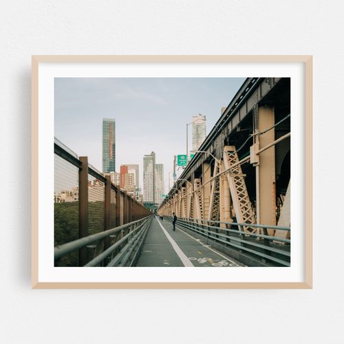 Pedestrian Walkway, Queensboro Bridge 01