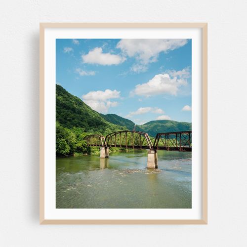 Railroad Bridge, New River 01
