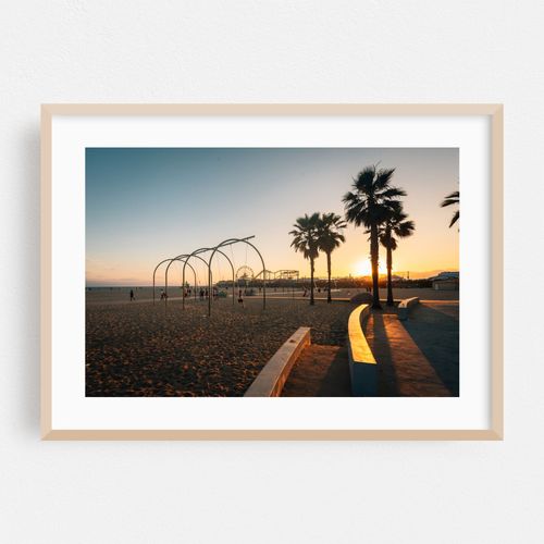 Muscle Beach Sunset