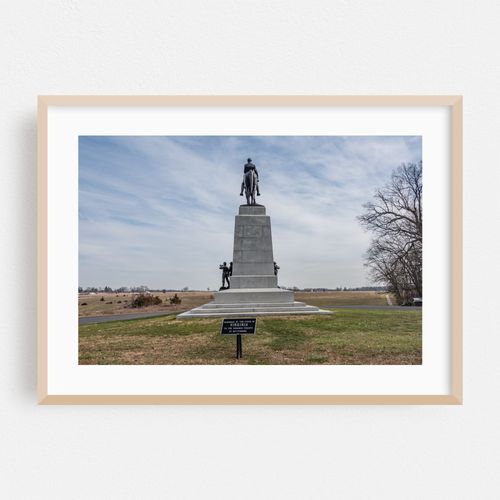 The Place  Where General RE Lee Watched Pickett's Charge