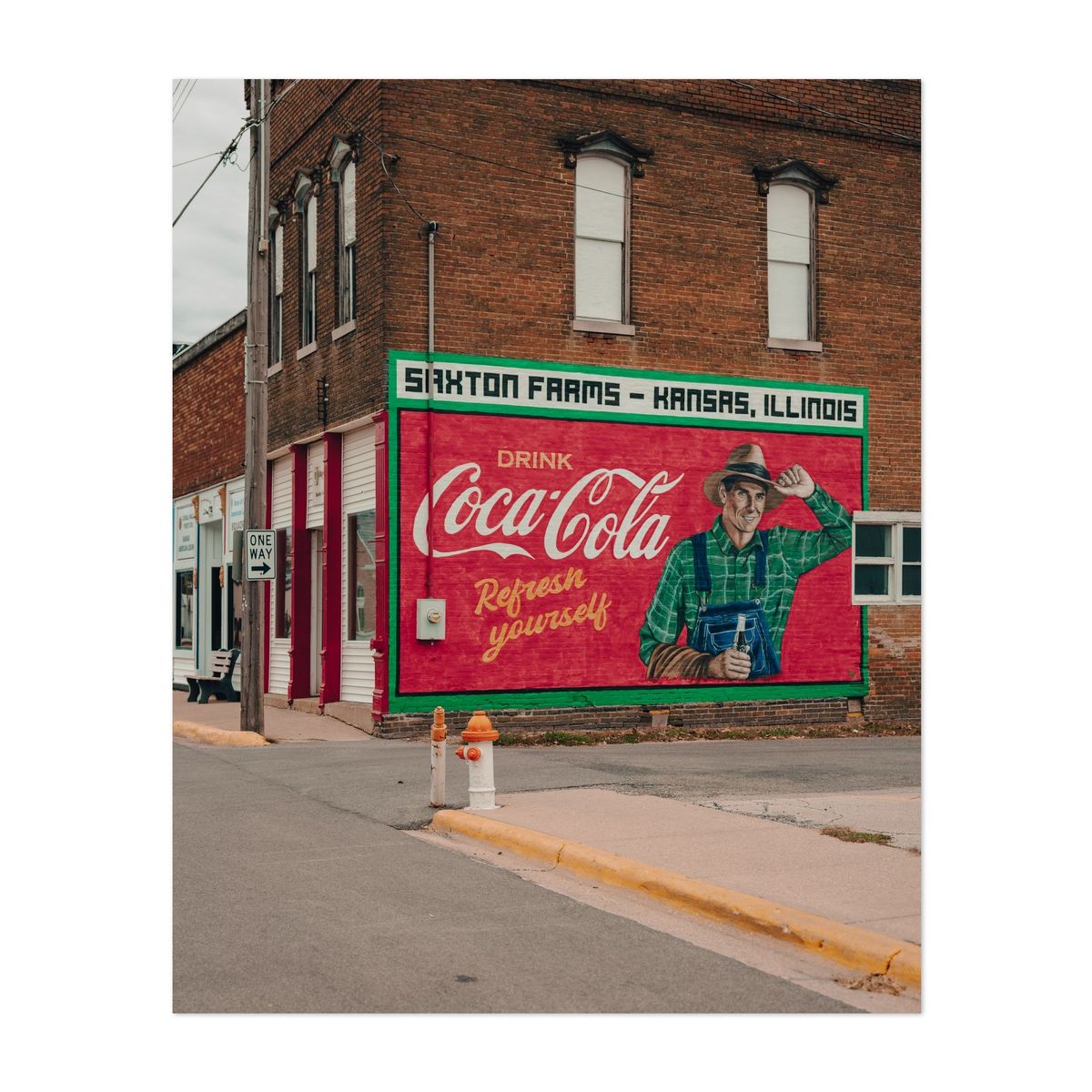 Coca-Cola Mural in Kansas, Illinois – image 1 of 2