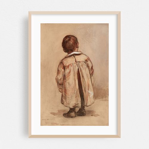 Etude d’enfant de dos