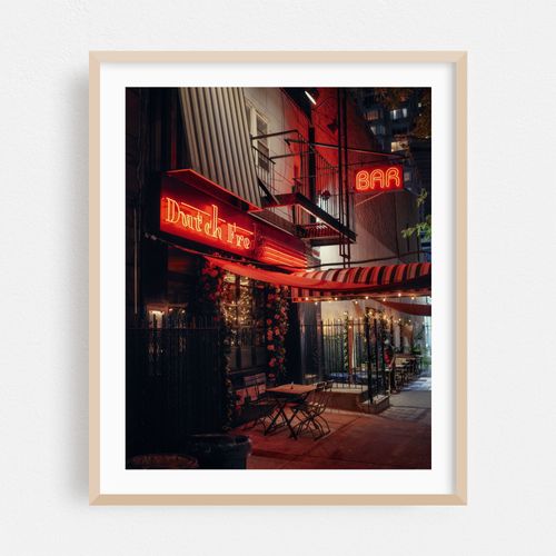 Dutch Fred's at Night in Hell's Kitchen