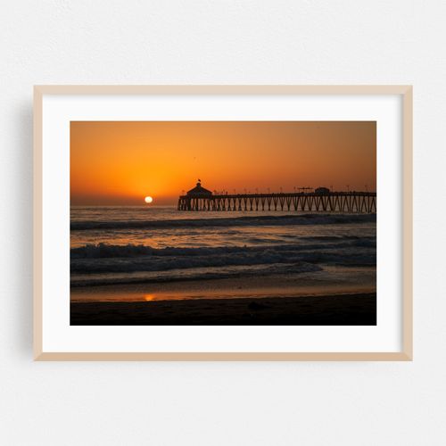 Imperial Beach Pier at Sunset 04