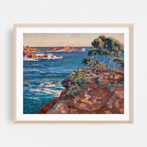 Bord De Mer À Agay (circa 1900)