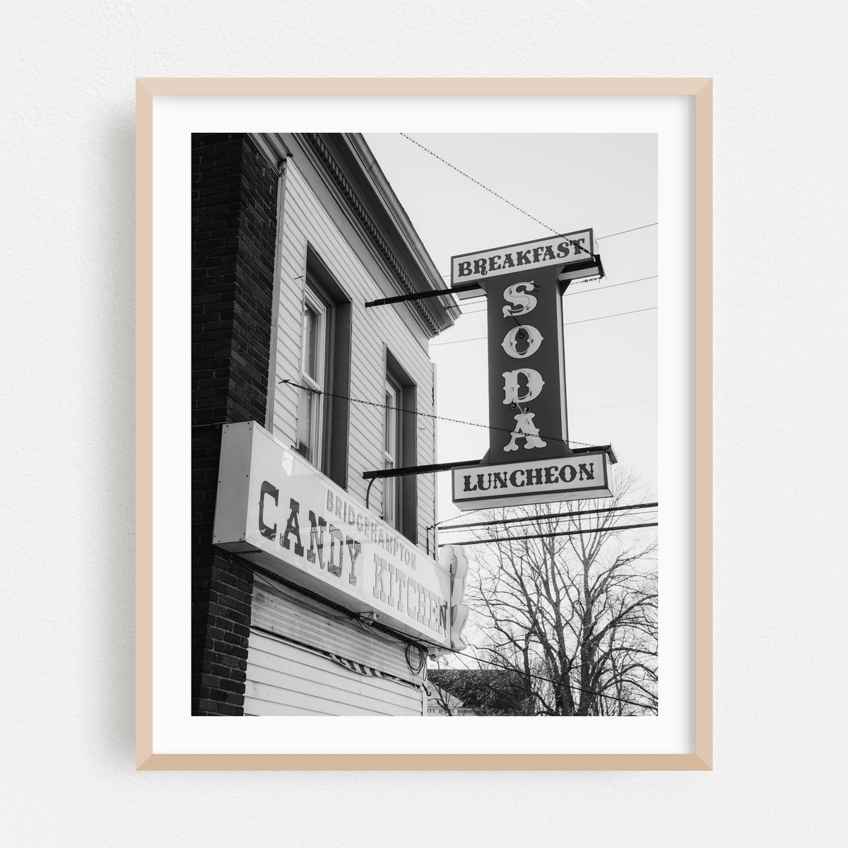 Bridgehampton Candy Kitchen B&W – image 1 of 12