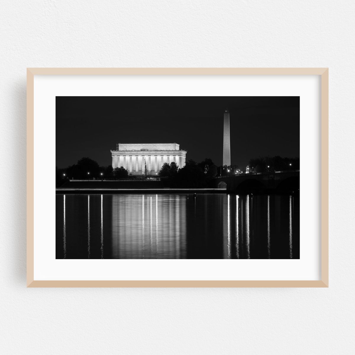 Lincoln & Washington 02 B&W – image 1 of 6