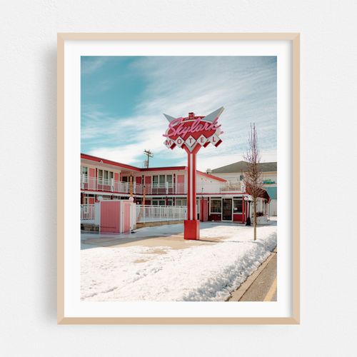 Skylark Motel in Winter 02