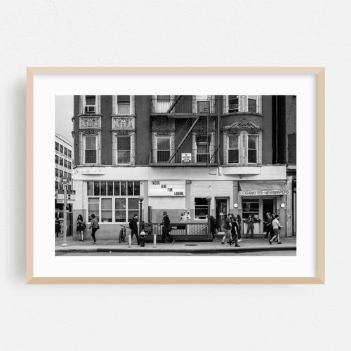 Tacos Are For Lovers 02 B&W