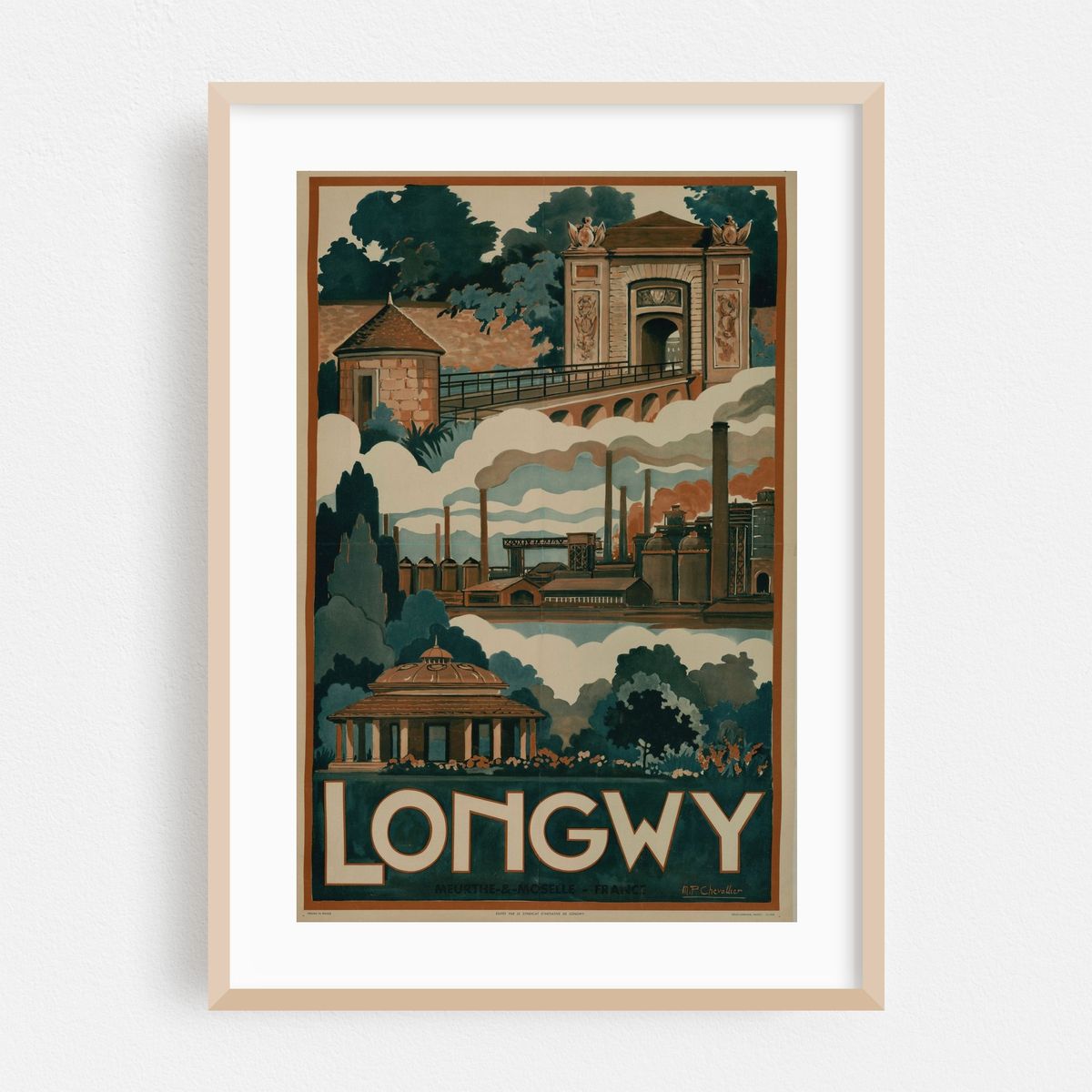Longwy, Meurthe-et-Moselle – France (1950) – image 1 of 4