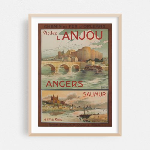 Visitez l’Anjou – Angers, Saumur