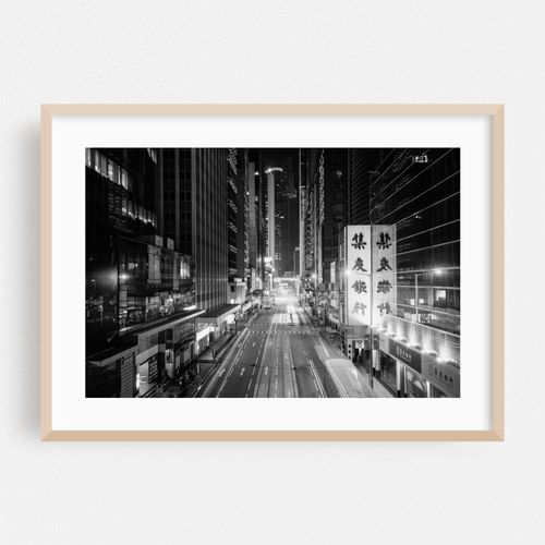 Des Voeux Road B&W