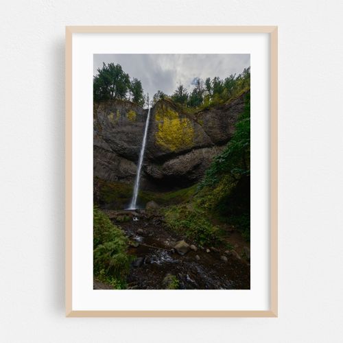 Latourell Falls' Descent
