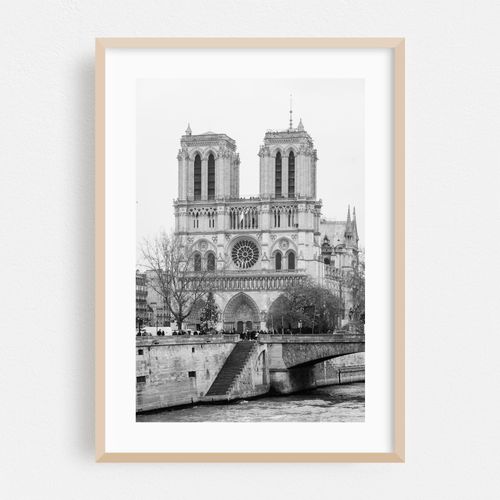 Cathédrale Notre-Dame de Paris 01 B&W