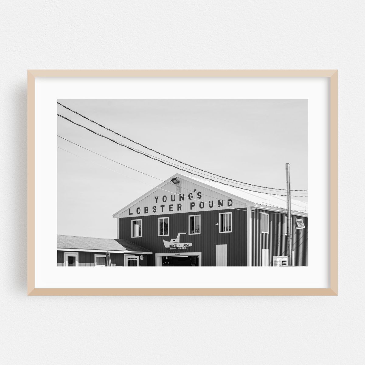 Young's Lobster Pound 02 B&W – image 1 of 6