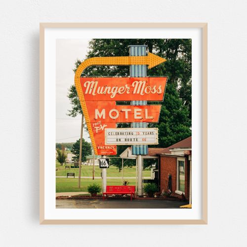 Munger Moss Motel, Route 66 02