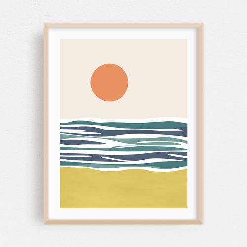 Sunny day by the sea