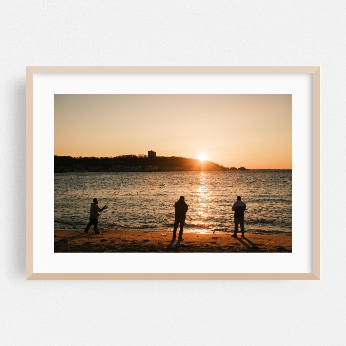 Fishing at Sunset, Sandy Hook 02 – image 1 of 6