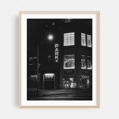 Parking, West Village B&W 02