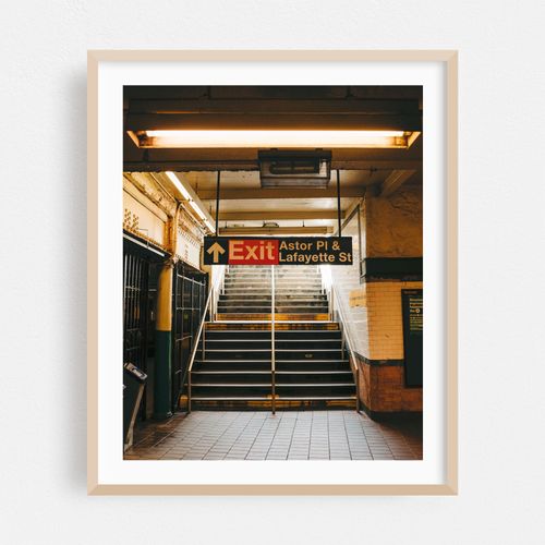 Astor Place Subway Exit