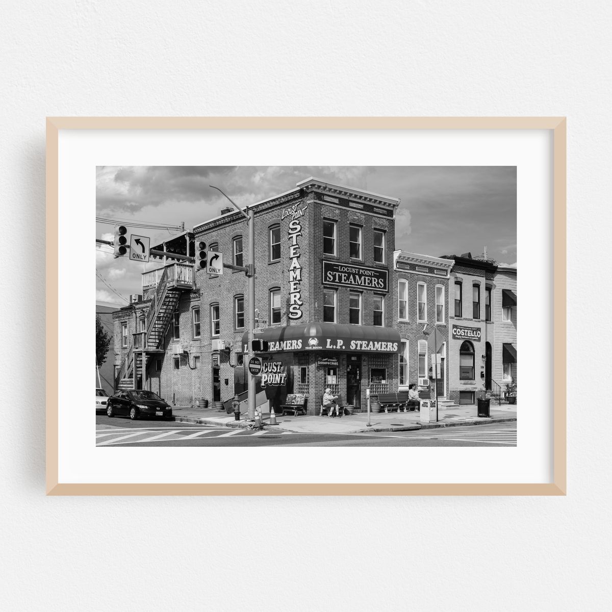Locust Point Steamers B&W – image 1 of 6