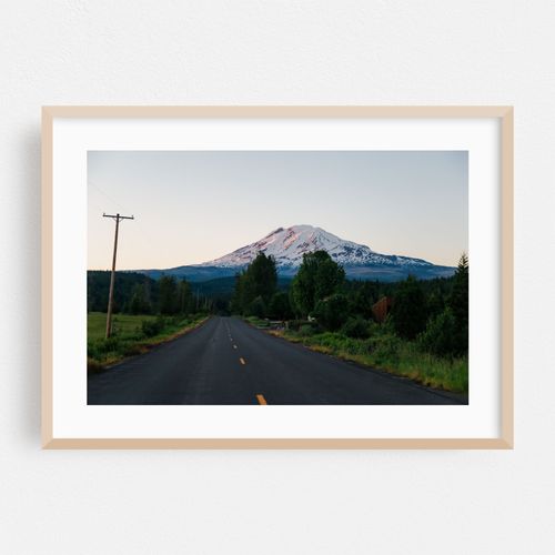 Road to Mount Adams