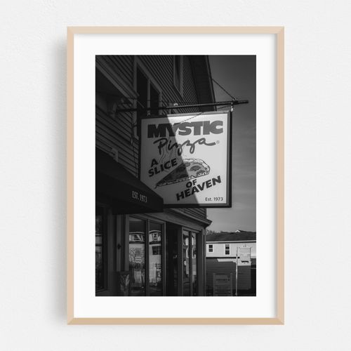 Mystic Pizza B&W