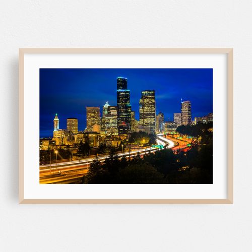 I-5 and the Seattle Skyline