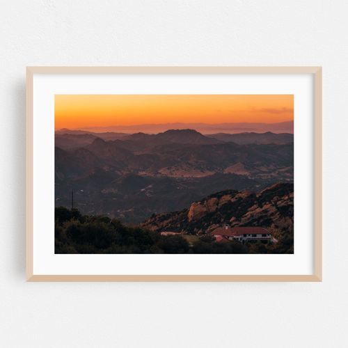 Piuma Road Sunset