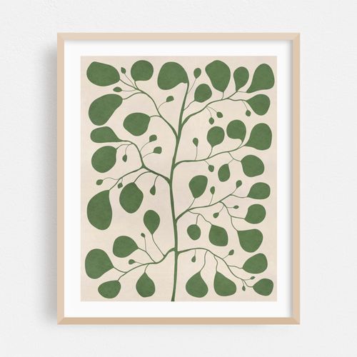 Botanical Poster – Fiddle Leaf Fig Illustration