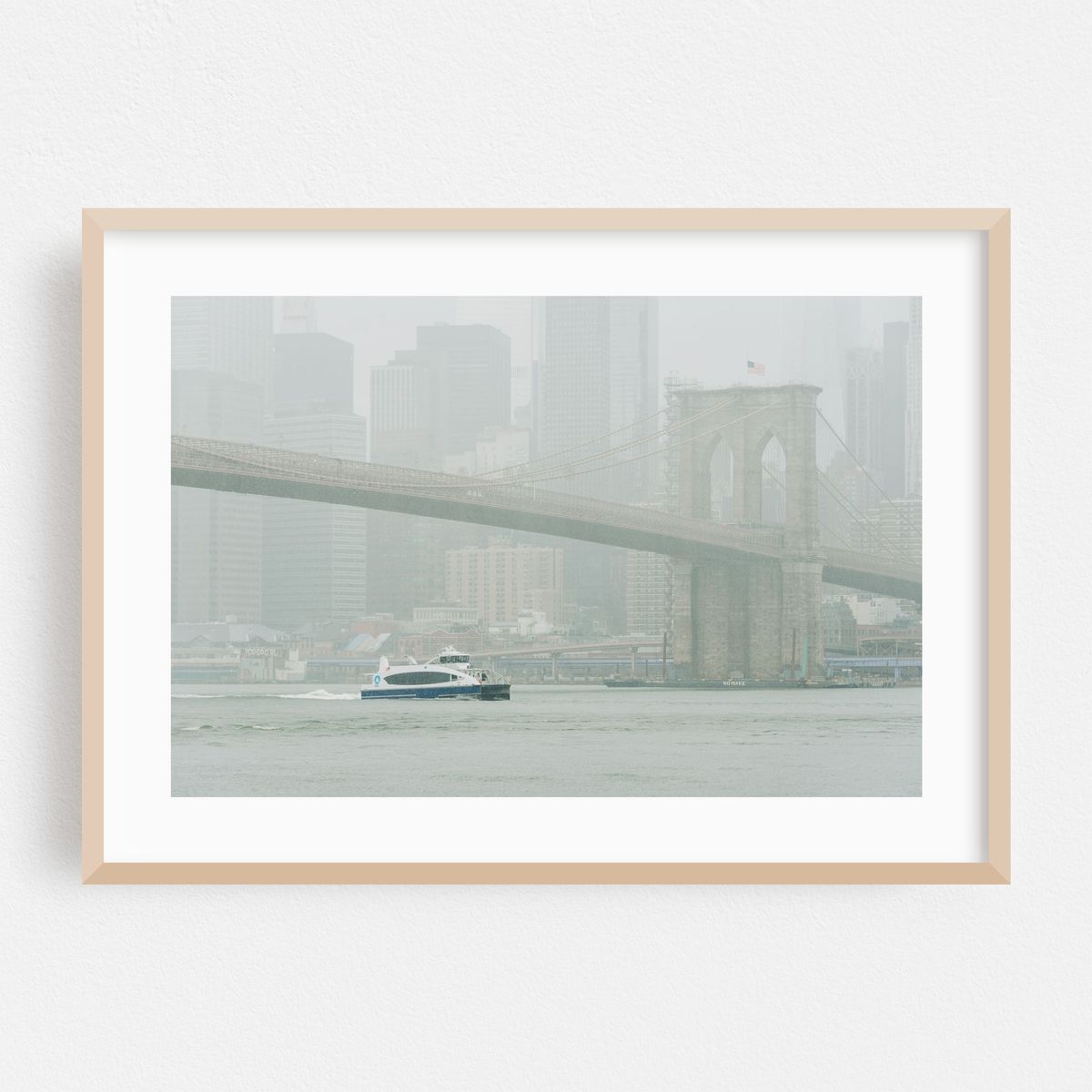 Ferry in the Rain, East River – image 1 of 6