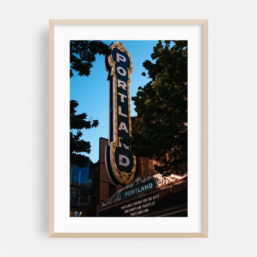 Arlene Schnitzer Concert Hall Marquee