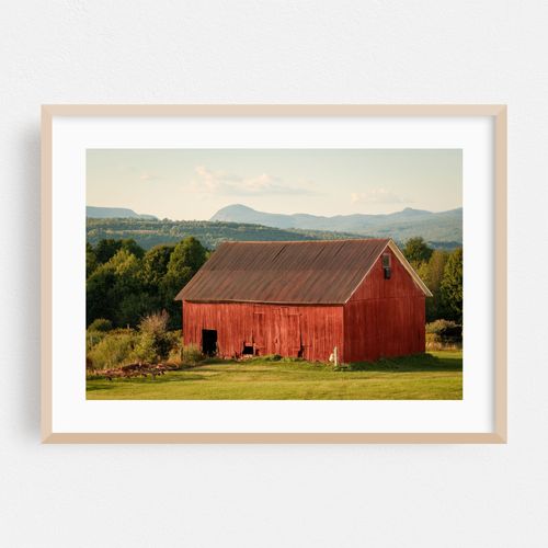 Red Barn in Burke