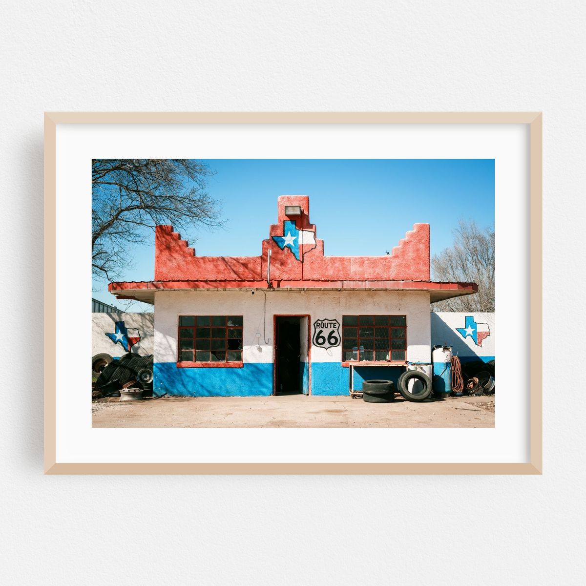 On Route 66 in Texas – image 1 of 6