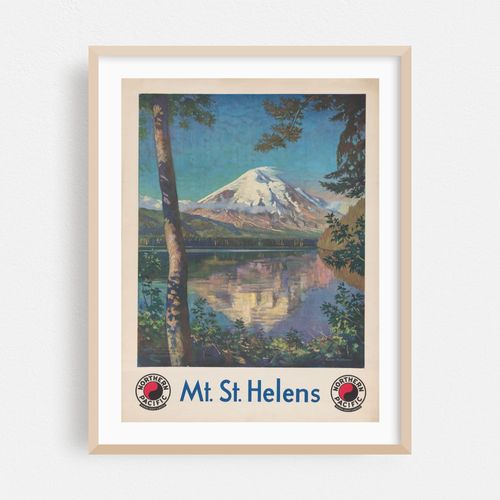 Mt. St. Helens Northern Pacific North Coast Limited (1920)