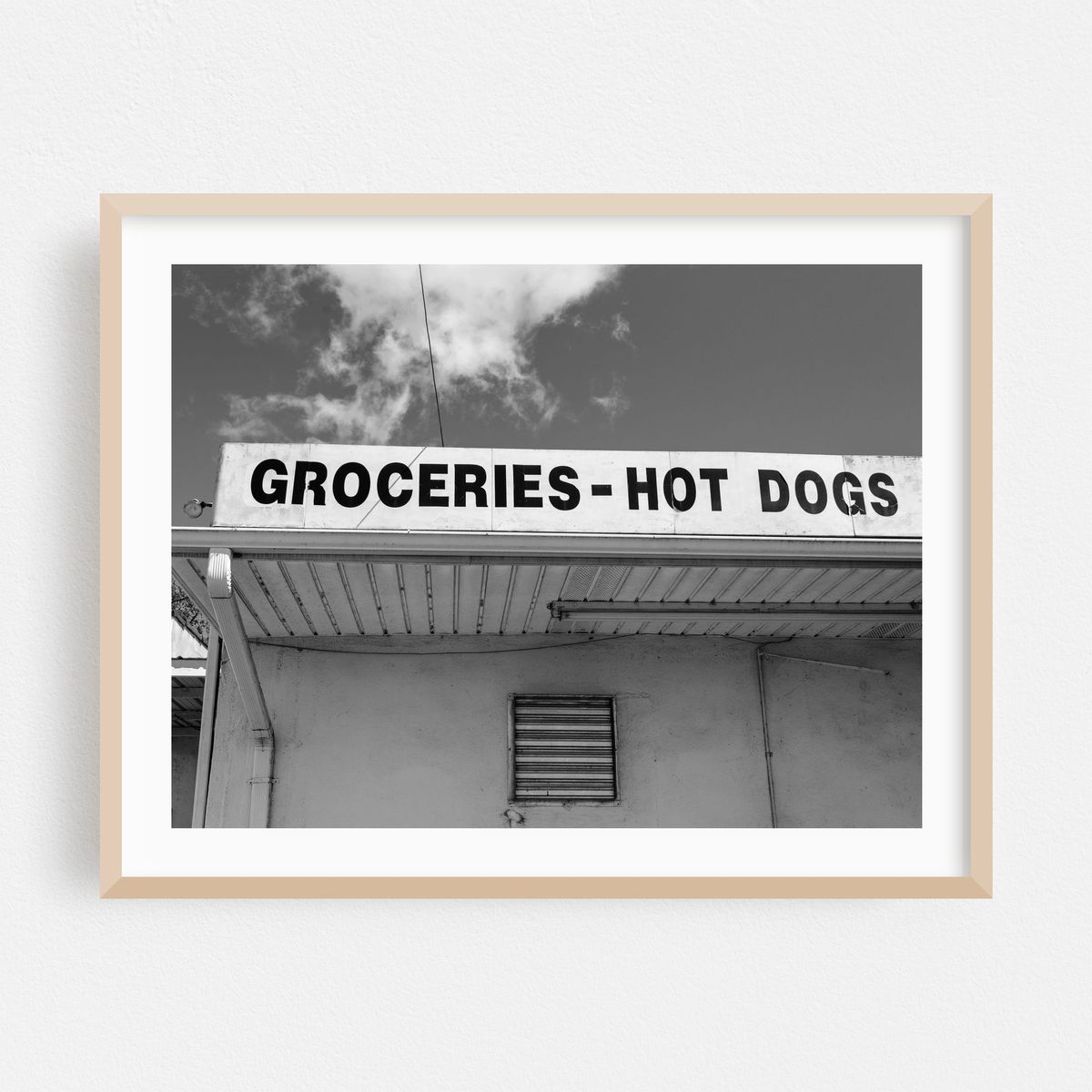 Groceries, Hot Dogs B&W – image 1 of 3