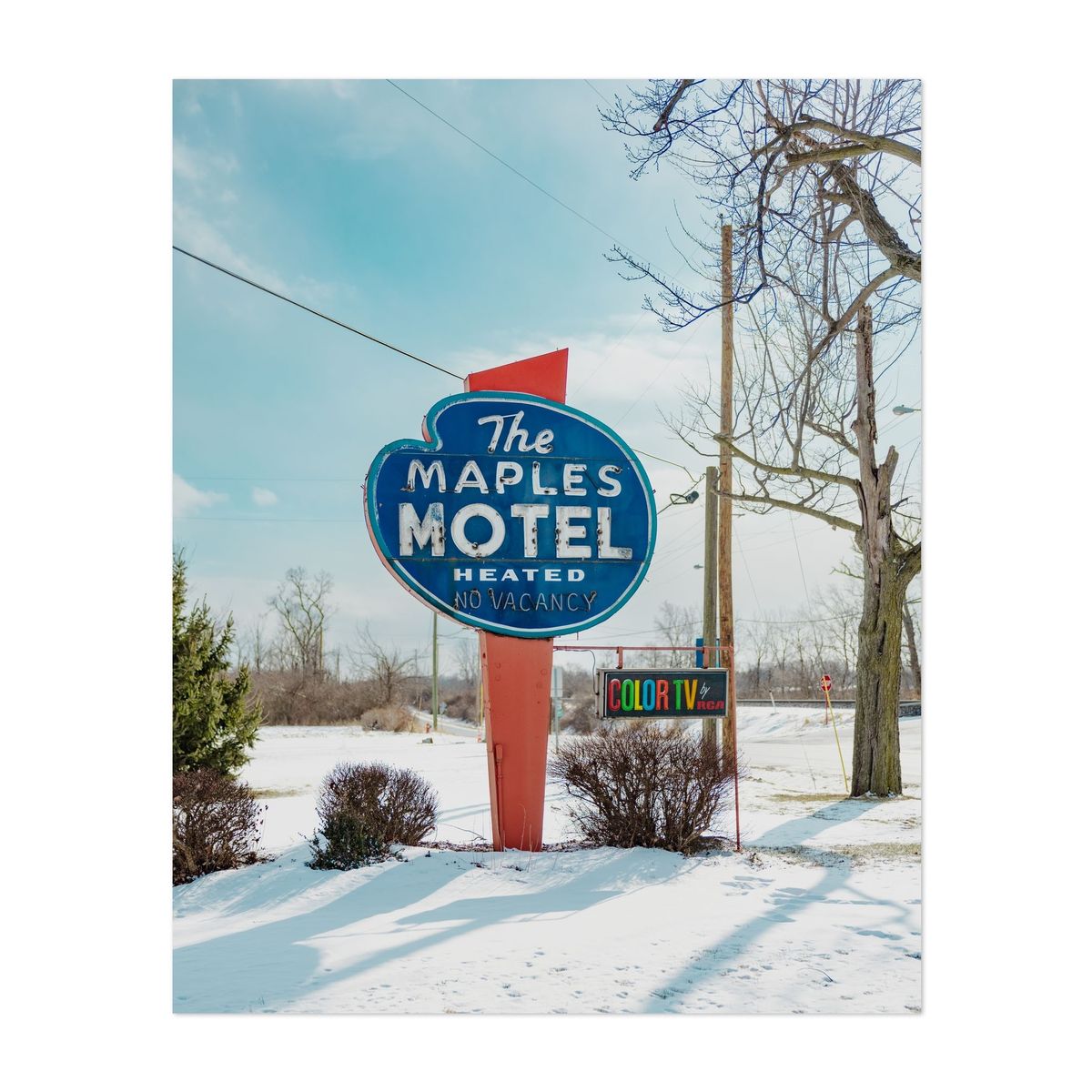 The Maples Motel Sign 01 – image 1 of 2