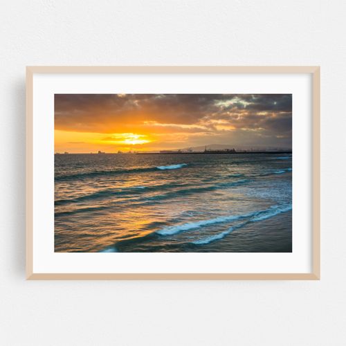Sunset over the Pacific