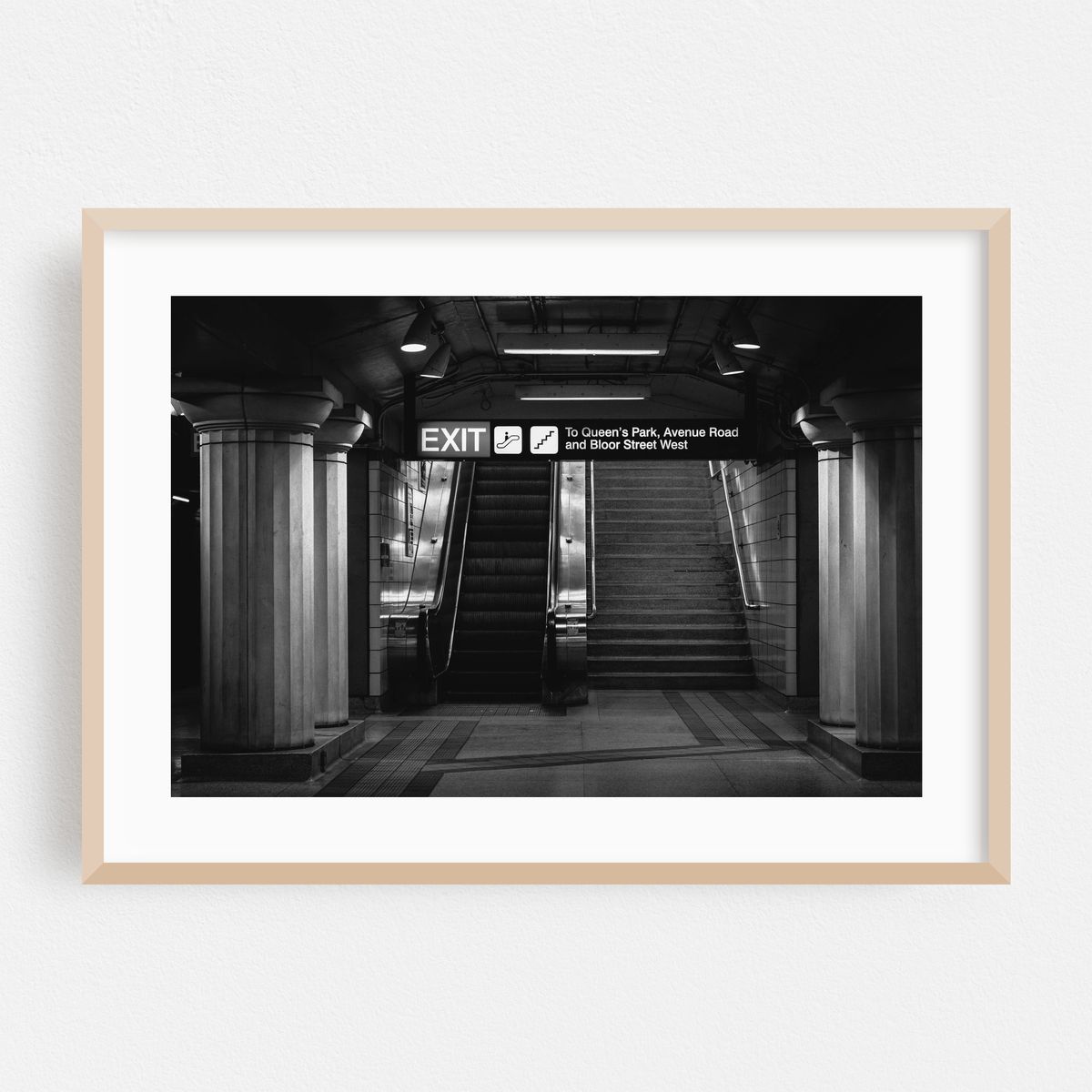 Museum Station B&W – image 1 of 6