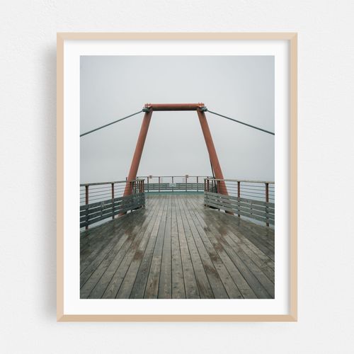 Plateforme Vitrée Suspendue, Percé