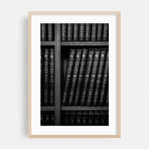 On a Shelf B&W