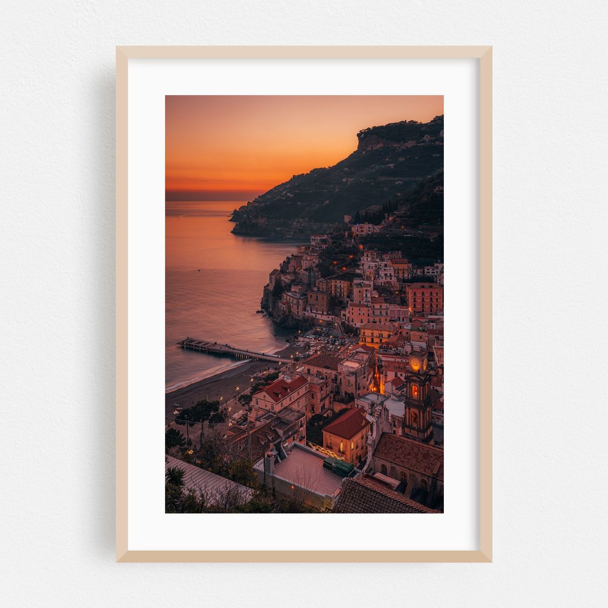 Sunset over Minori 03 – image 1 of 16